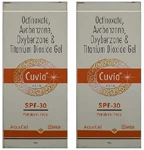 Cuvia Aquagel SPF 30 Sunscreen For All Skin Types 50G