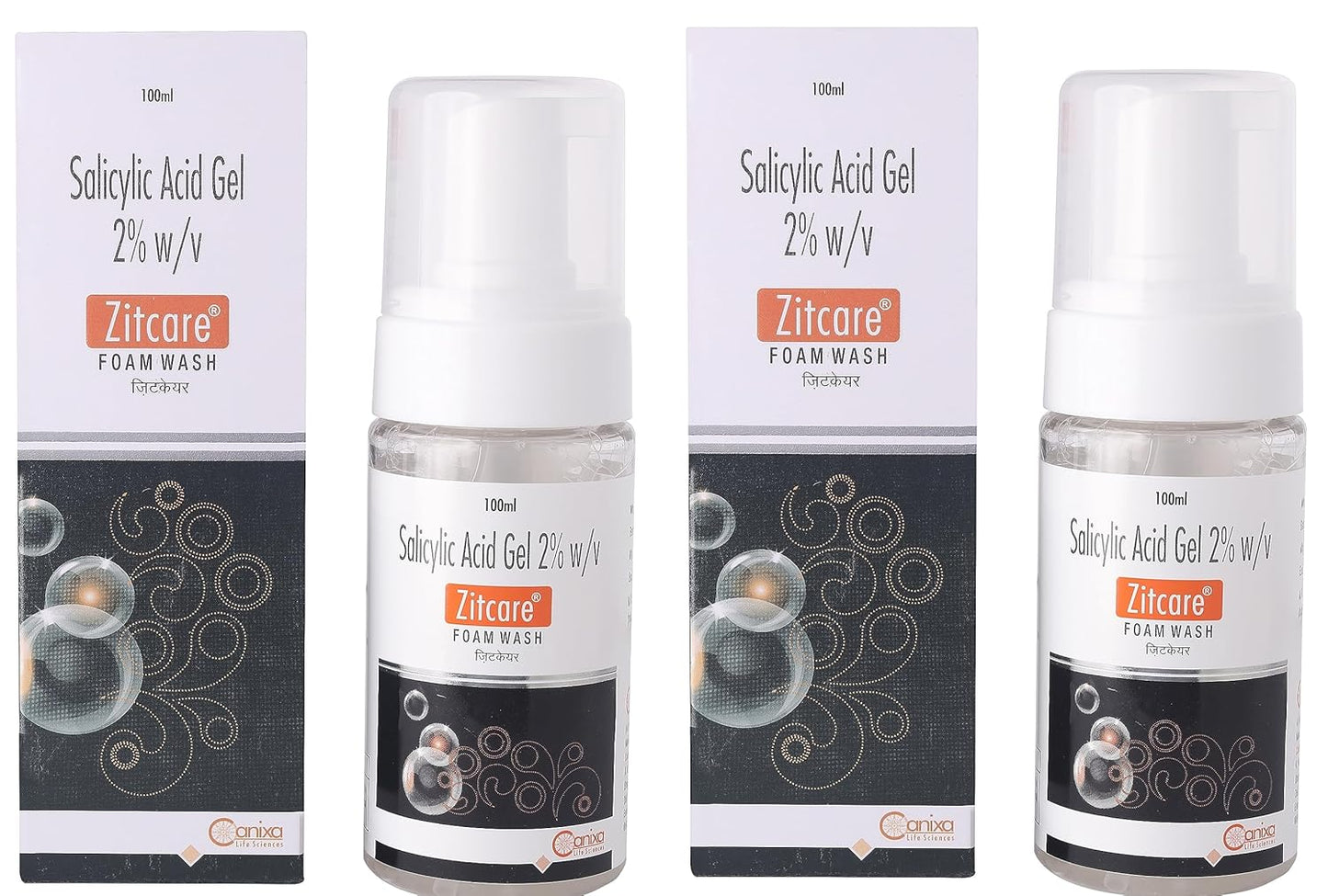 Zitcare Salicylic Acid 2% Foam Face Wash 100ml