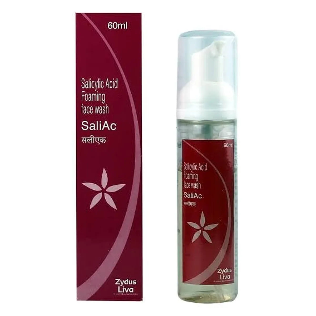 SaliAc Salicylic Acid Foaming Face Wash 60ml