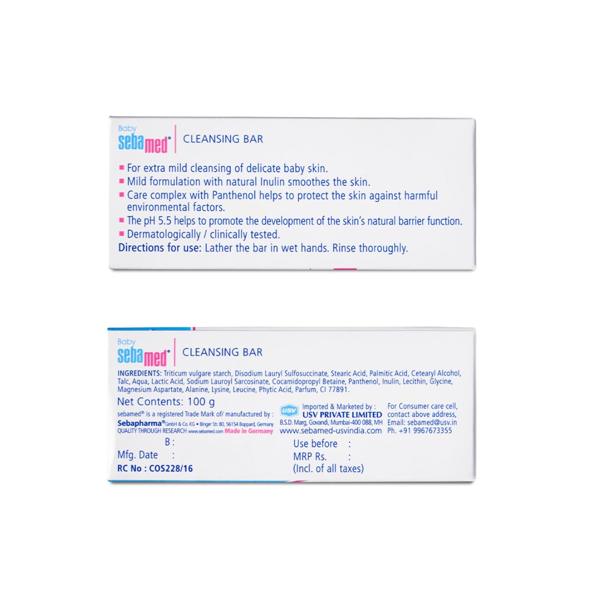 Sebamed Baby Cleansing Bar 150g