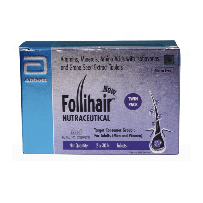 Follihair Tablet Bottle Twin Pack