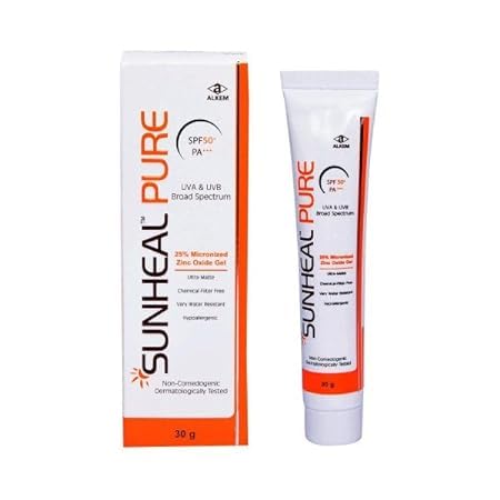 Sunheal Pure SPF 50+ PA+++ Sunscreen Gel 30g