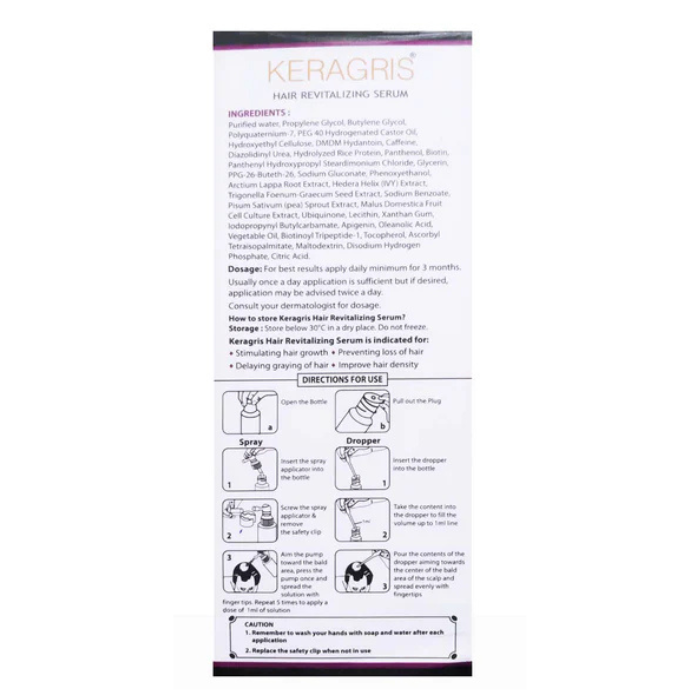Keragris Hair Revitalizing Serum 60ml