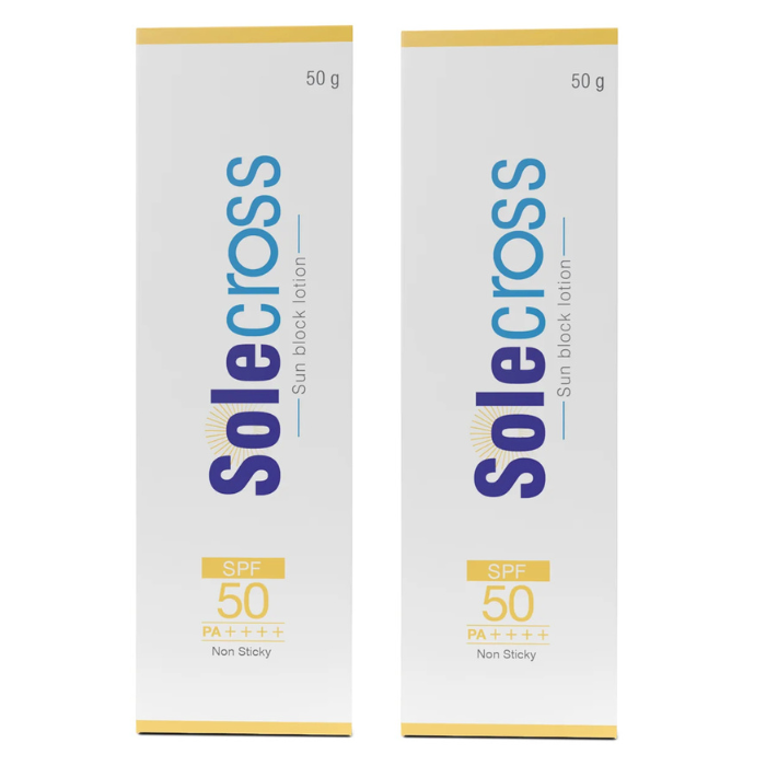 Solecross SPF 50 PA++++ Sun Block Lotion 50g