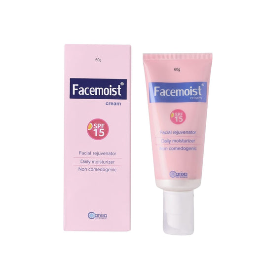 Facemoist cream SPF 15 Daily Face Moisturizer For Dry Skin 60g