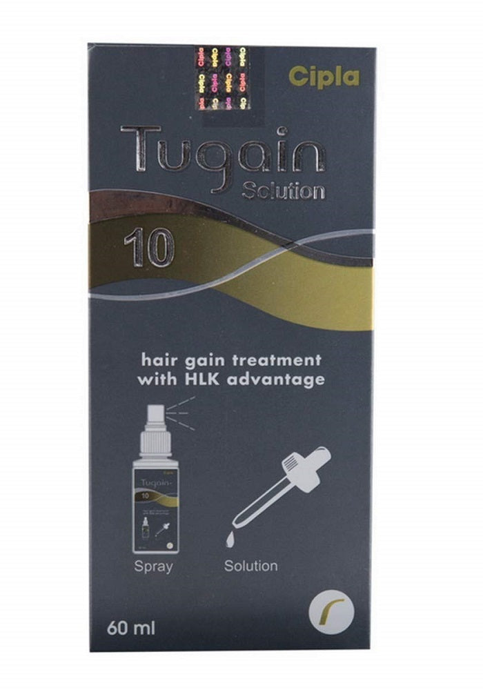 Tugain 10% Solution with Minoxidil 60ml