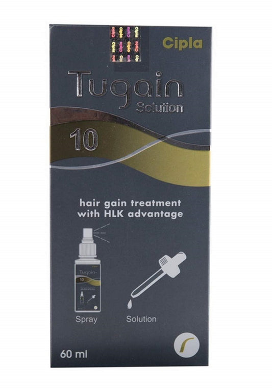 Tugain 10% Solution with Minoxidil 60ml