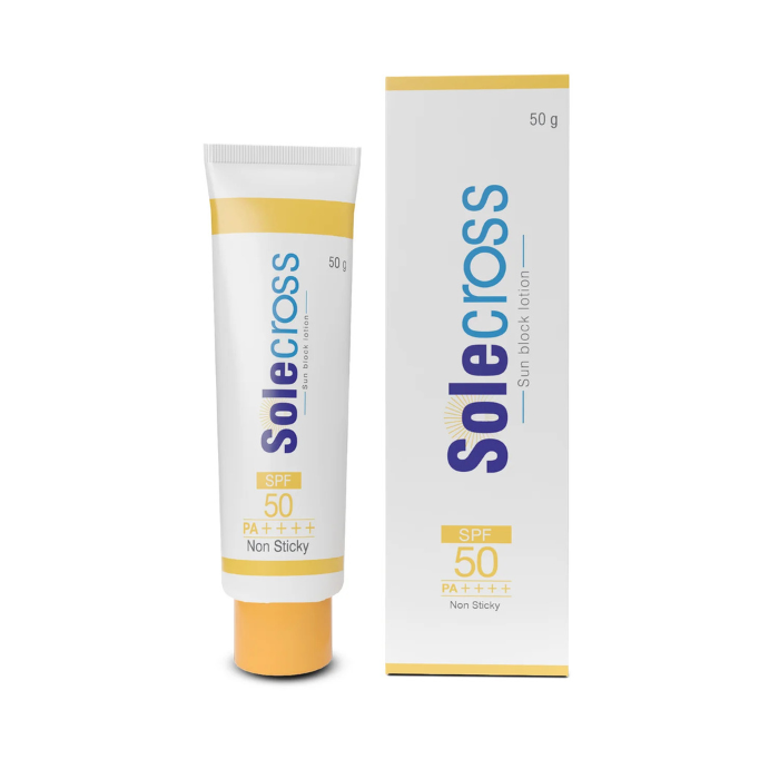 Solecross SPF 50 PA++++ Sun Block Lotion 50g