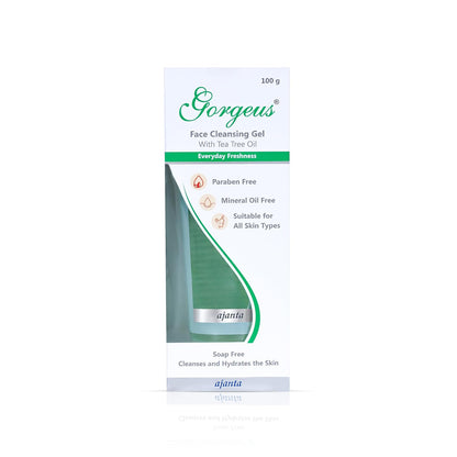 Gorgeus Face Cleansing Gel With Tea Tree Oil (100 g)