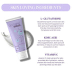 Anti Pigmentation Glutathione Face Wash For Safe Skin Glowing & Skin Brightening With Kojic Acid And Vitamin C | Daily Gentle Face Wash For Dark Spot, 100ML