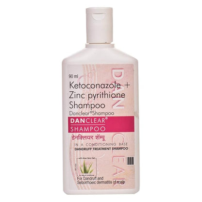 Danclear Ketoconazole + Zinc Pyrithione Shampoo 90ml