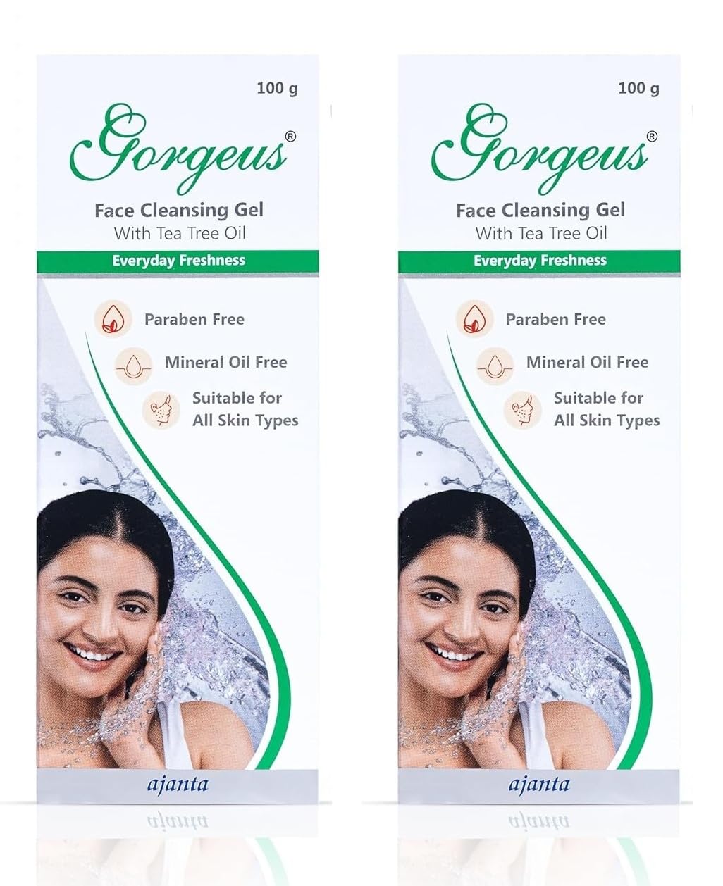 Gorgeus Face Cleansing Gel With Tea Tree Oil (100 g)