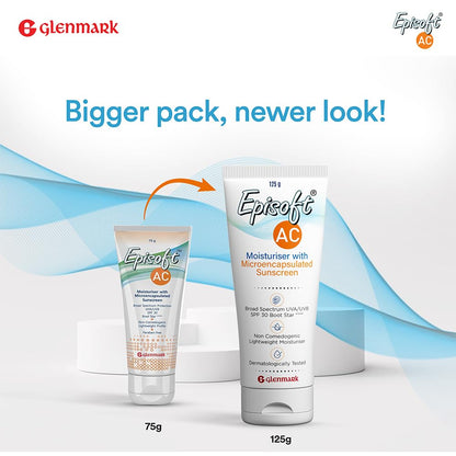 Episoft AC Moisturiser with Sunscreen SPF 30 125g