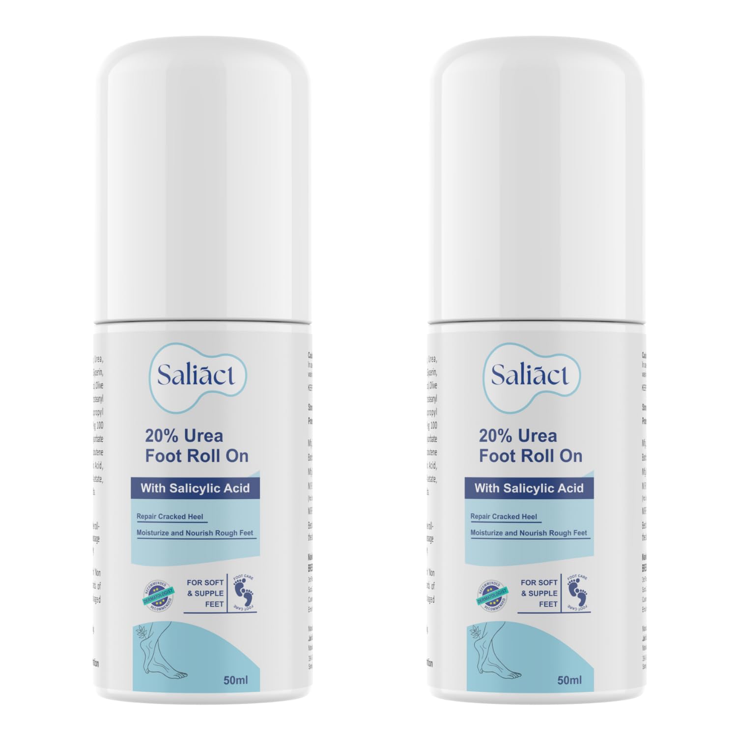 20% Urea Foot Cream Roll On  (Normal, 50Ml)