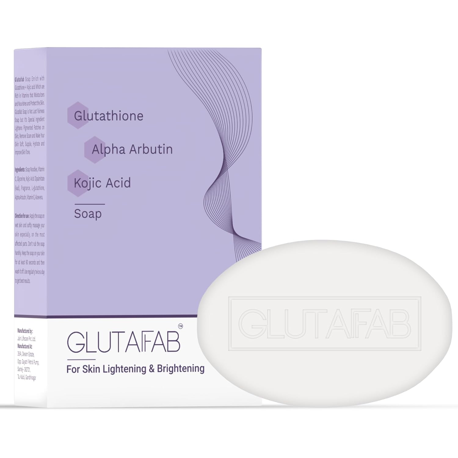 Glutafab Skin Brightening Soap 75Gm (pack 3)