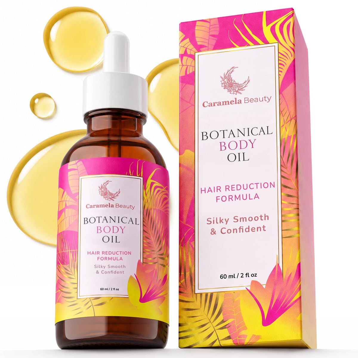 Cyperus Rotundus Oil, 60ml After-Shave and Post-Wax Moisturizer Botanical Body Oil, Jojoba, Rosehip and Sweet Almond Oils, Silky Smooth Skin, All Skin Types , 60 ML