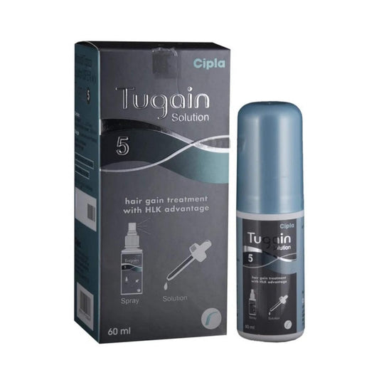 Tugain 5% Solution with Minoxidil 60ml