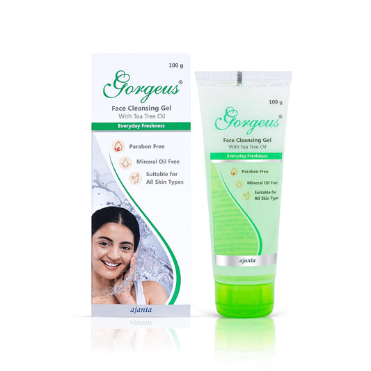 Gorgeus Face Cleansing Gel With Tea Tree Oil (100 g)