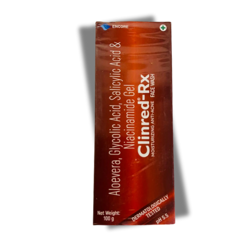 Clinred RX Anti-Acne Face Wash 100g – Oil Control & Pore Cleanser