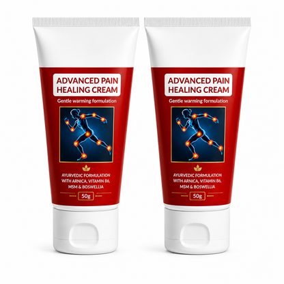 Japanese Advanced Joint & Muscle Pain Relief Healing Cream Natural Pain Relief Cream for Muscles & Joints, Fast Comfort for Back Pain, Knee Pain, Neck, Shoulders & Sprains, Enriched with Arnica, MSM, Boswellia & Vitamin B6 50g