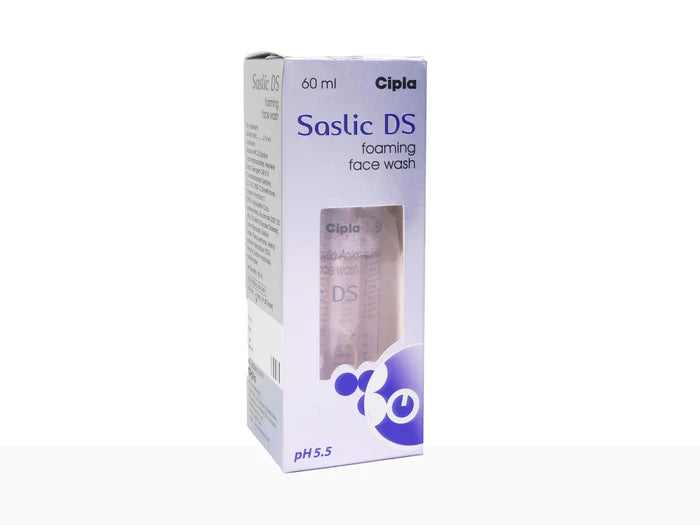 Saslic DS Foaming Face Wash 60ml