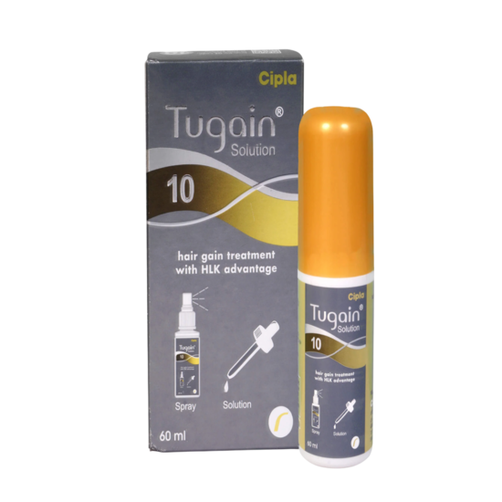 Tugain 10% Hair solution, 60ml