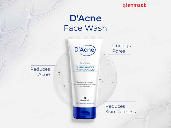 D'Acne Soft Face Wash 100g – Gentle Acne-Prone Skin Cleanser