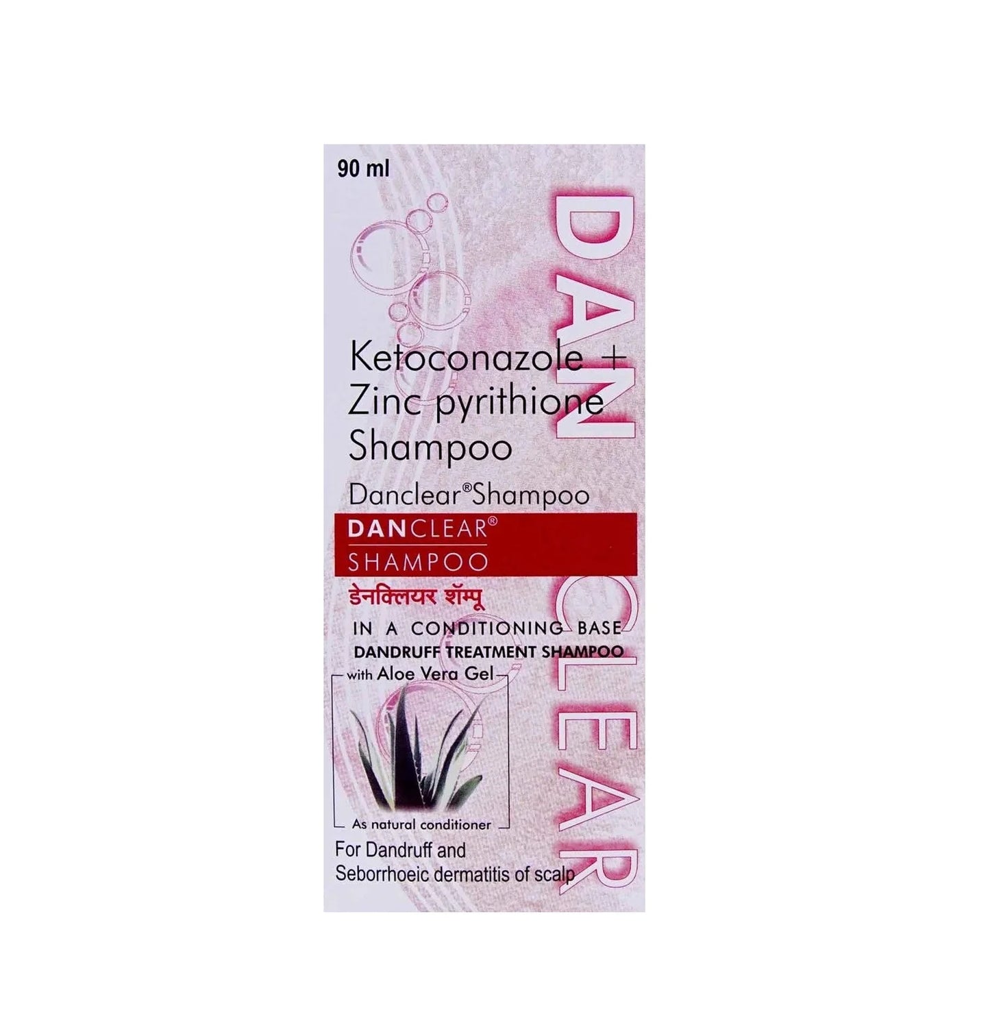 Danclear Ketoconazole + Zinc Pyrithione Shampoo 90ml