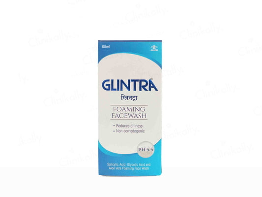 Glintra Foaming Face Wash 50ml