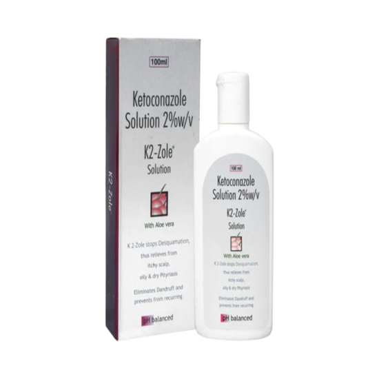 K2-Zole hair Solution, 100ml