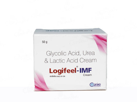 Logifeel-IMF Cream – Glycolic Acid, Urea & Lactic Acid Cream 50g