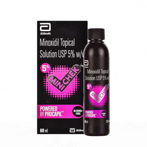 Minichek 5% Minoxidil Topical Solution (60ml)