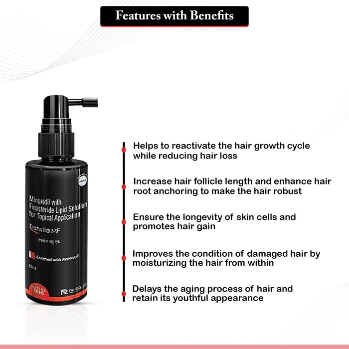 Densita-MF Hair Regrowth Solution 60ml – Male Pattern Baldness Treatment