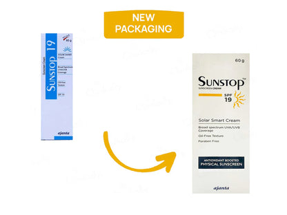 Sunstop Sunscreen Cream SPF 19 60g