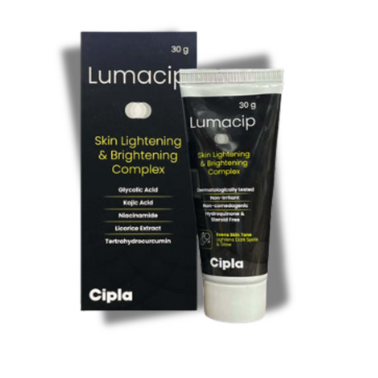 Lumacip Skin Lightening &amp; Brightening Cream 30g – Depigmenting Complex