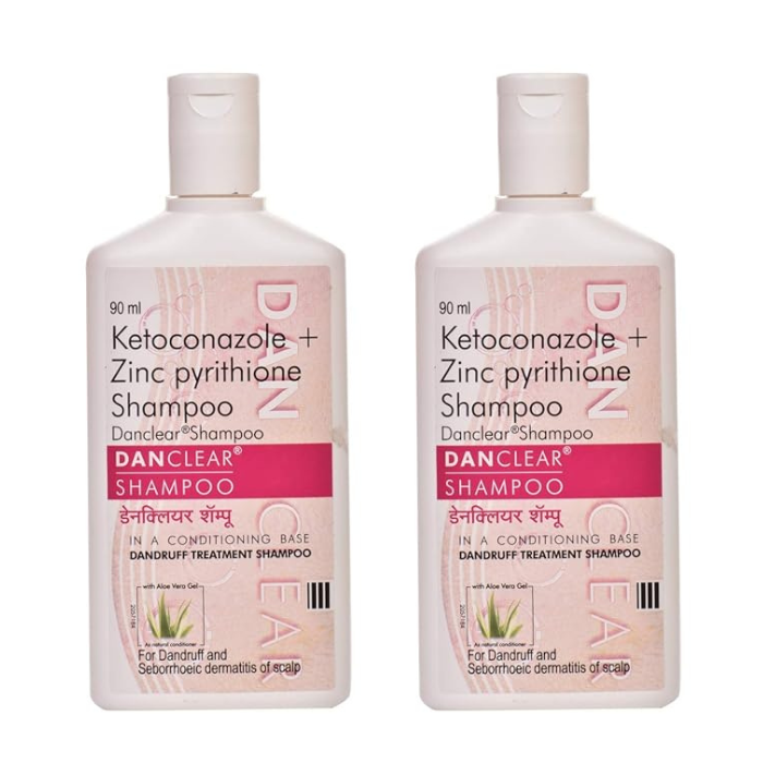 Danclear Ketoconazole + Zinc Pyrithione Shampoo 90ml