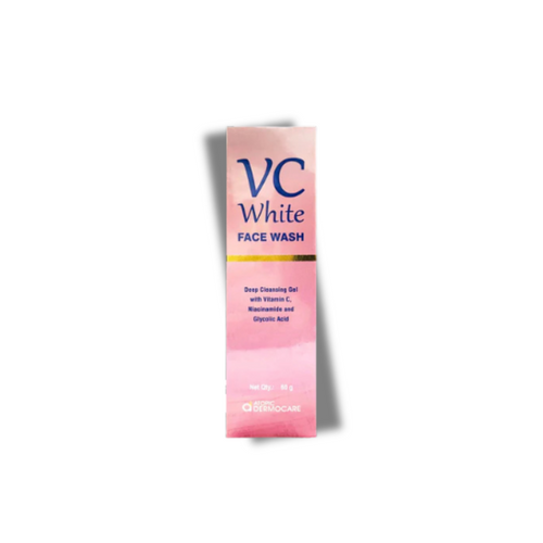 VC White Face Wash 60g – Vitamin C Brightening Cleanser