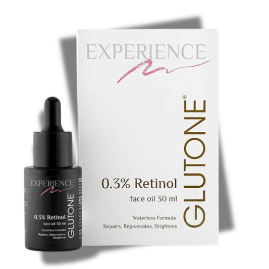 Glutone 0.3% Retinol Face Oil 30ml – Anti-Wrinkle &amp; Skin Renewal Oil