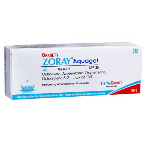 Zoray Aquagel Sunscreen SPF 30 (60gm)