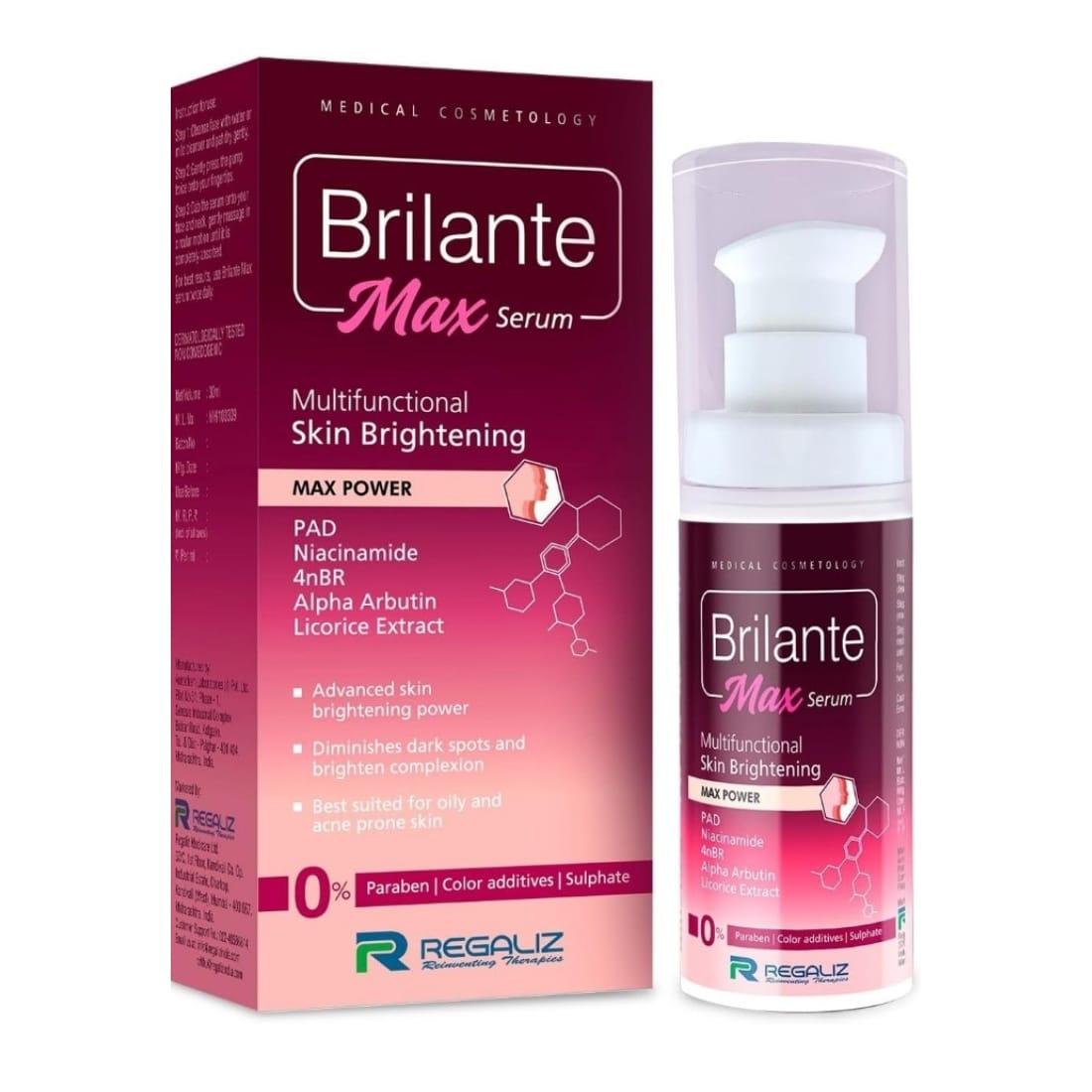 Brilante Max Skin Brightening Serum 30ml – Dark Spot & Glow Serum