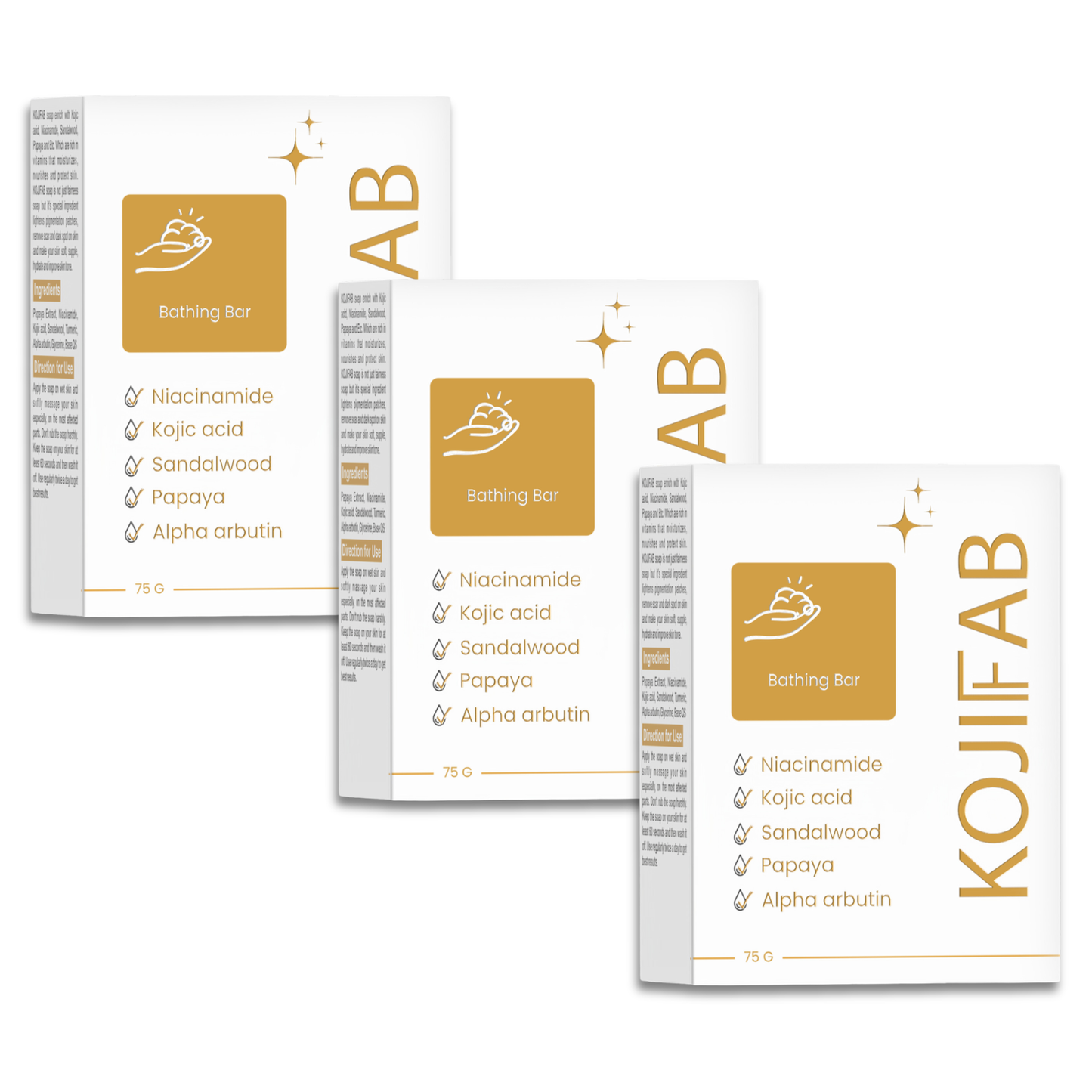 Kojifab Bathing Bar (75g)