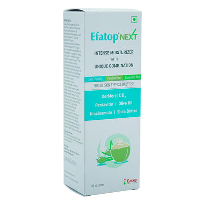 Efatop Next Intense Moisturizer Lotion, 150ml