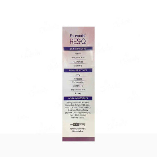 Facemoist RES-Q Night Repair Serum, 30ml