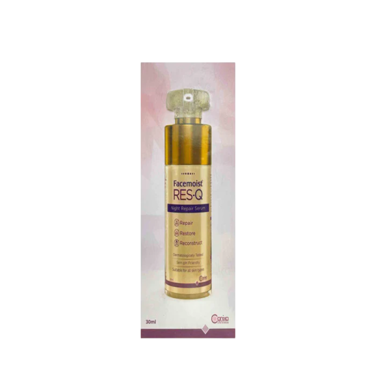 Facemoist RES-Q Night Repair Serum, 30ml