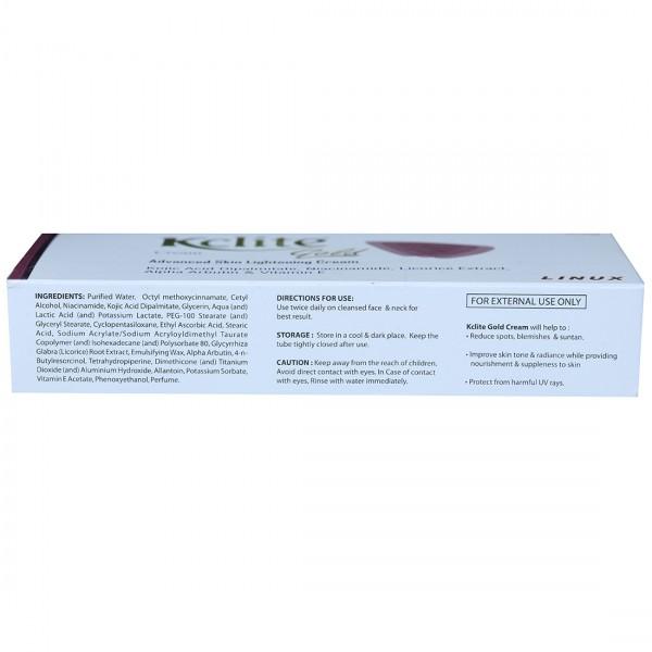 Kclite Gold Advanced Skin Lightening Cream (20gm)