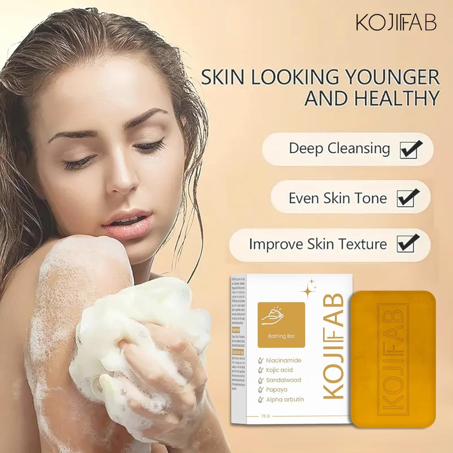 Kojifab Bathing Bar (75g)