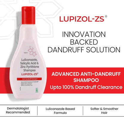 Lupizol-ZS Anti-Dandruff Shampoo (100ml)