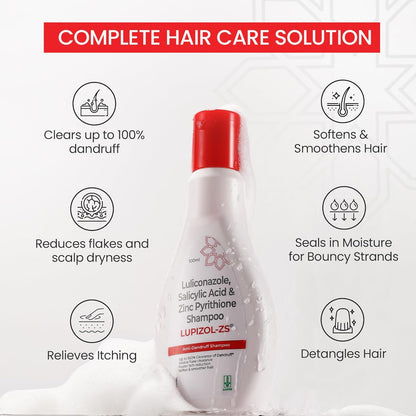 Lupizol-ZS Anti-Dandruff Shampoo (100ml)
