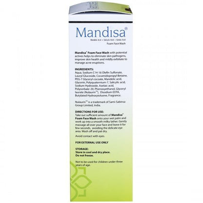 Mandisa Foam Face Wash 100ml