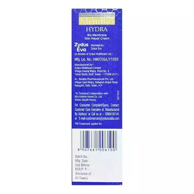 MemBio Hydra Bio-Membrane Skin Repair Cream 50g